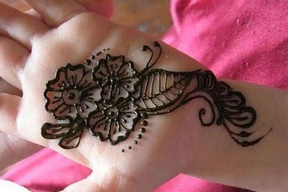 Eid Mehndi Design for Kids