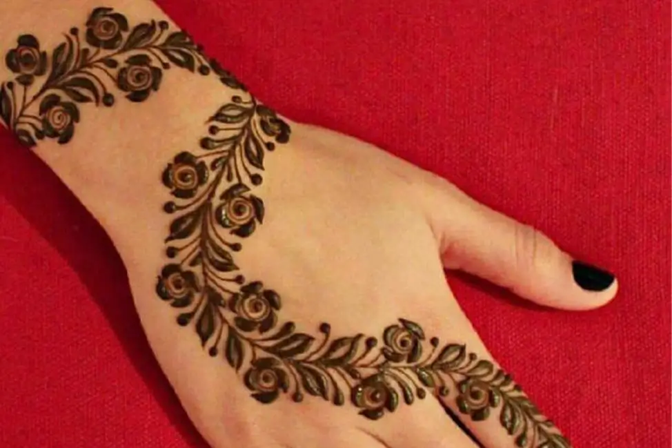 Eid Mehndi Design for Kids