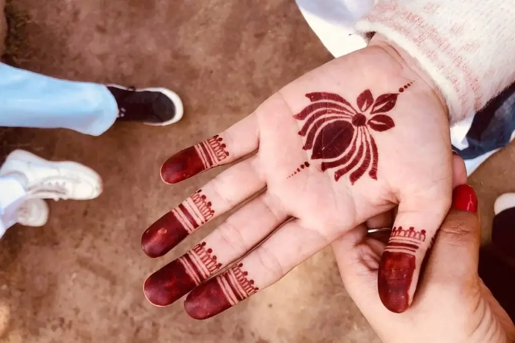 Eid Mehndi Design for Kids