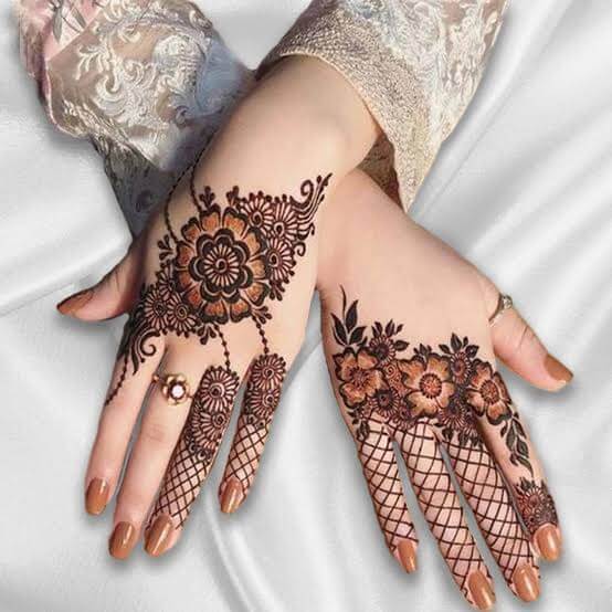 Eid Mehndi Designs Simple and Beautiful