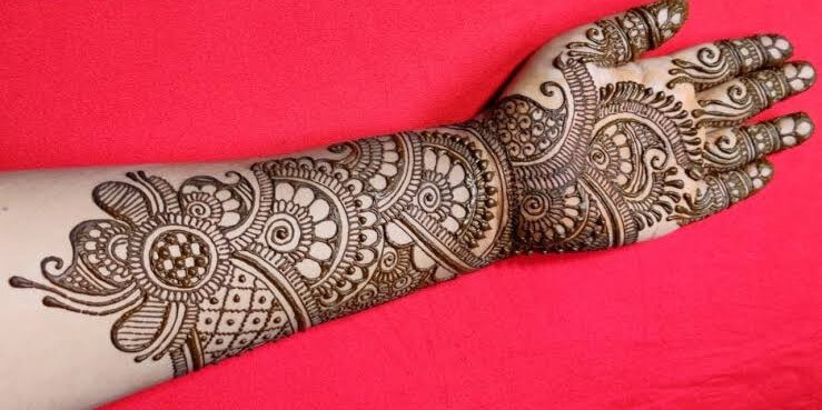 Eid Mehndi Designs Simple and Beautiful