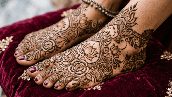 Feet Mehndi Design 2026