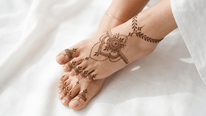 Feet Mehndi Design 2026