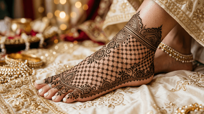 Feet Mehndi Design 2026