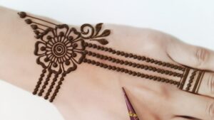 Finger Ring Mehndi
