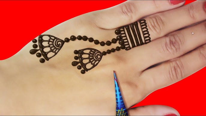 Finger Ring Mehndi