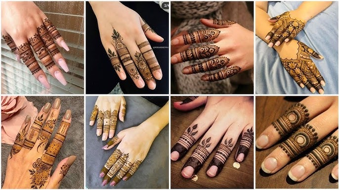 Finger Ring Mehndi