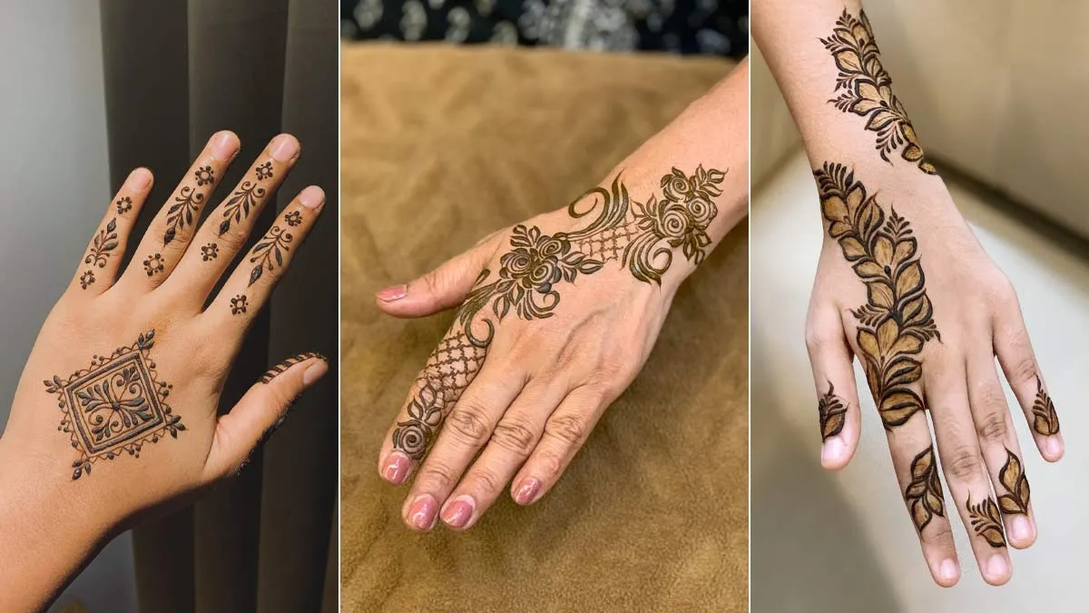 Finger Ring Mehndi