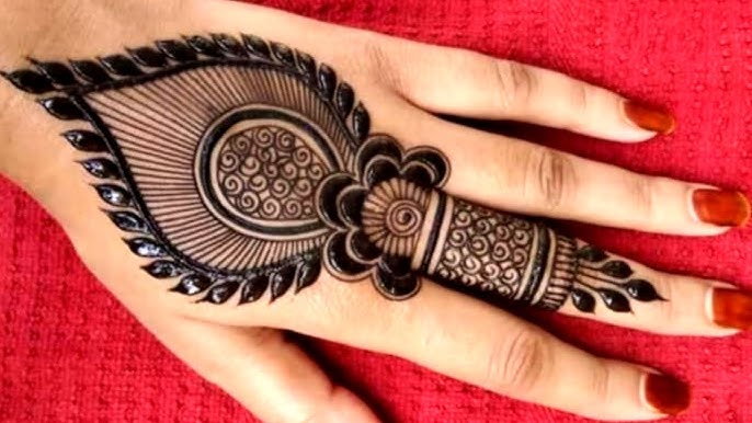 Finger Ring Mehndi