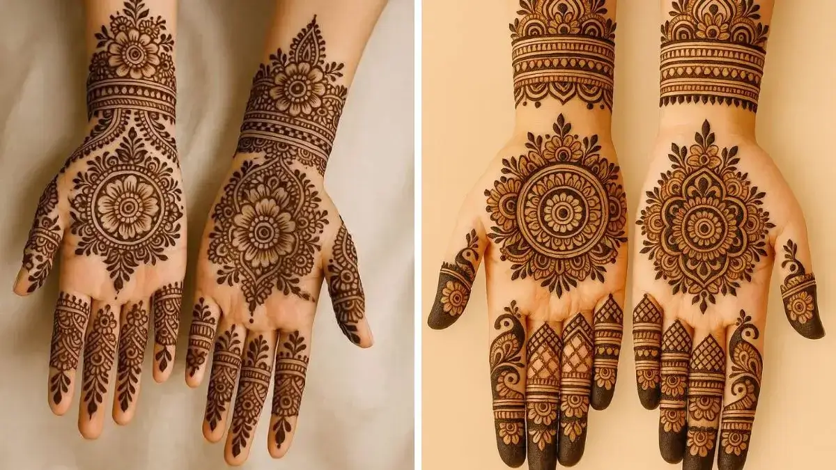 Khafif Mehndi Design for Eid ul Adha 2026