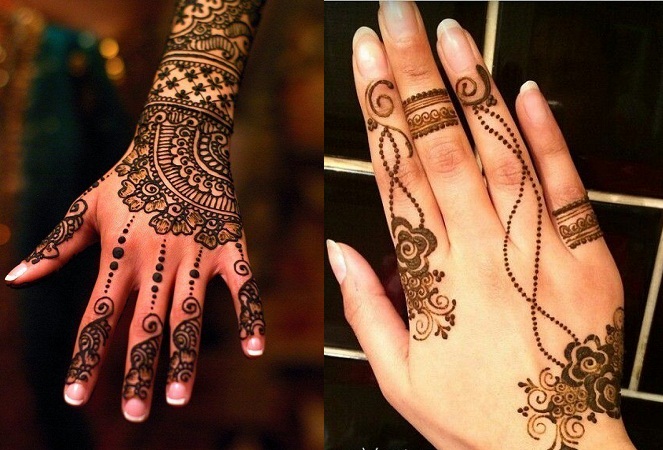 Dot Mehndi Design