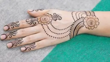 Last minute mehndi design for Eid