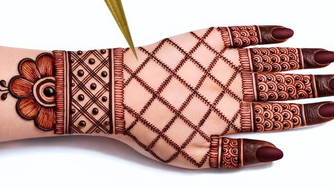 Mehndi Design for Eid Morning