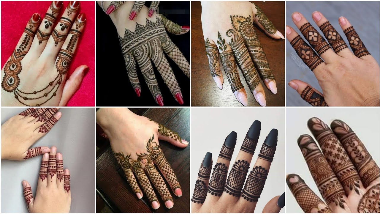 Minimal Mehndi Design
