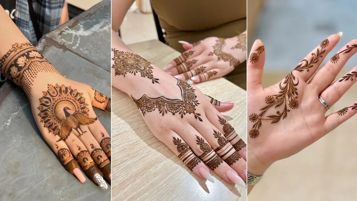 Minimal Mehndi Design