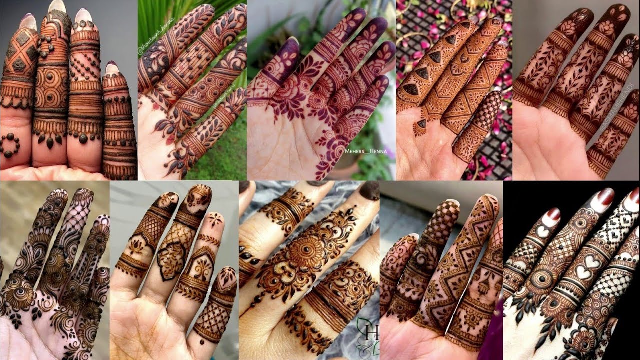 Minimal Mehndi Design
