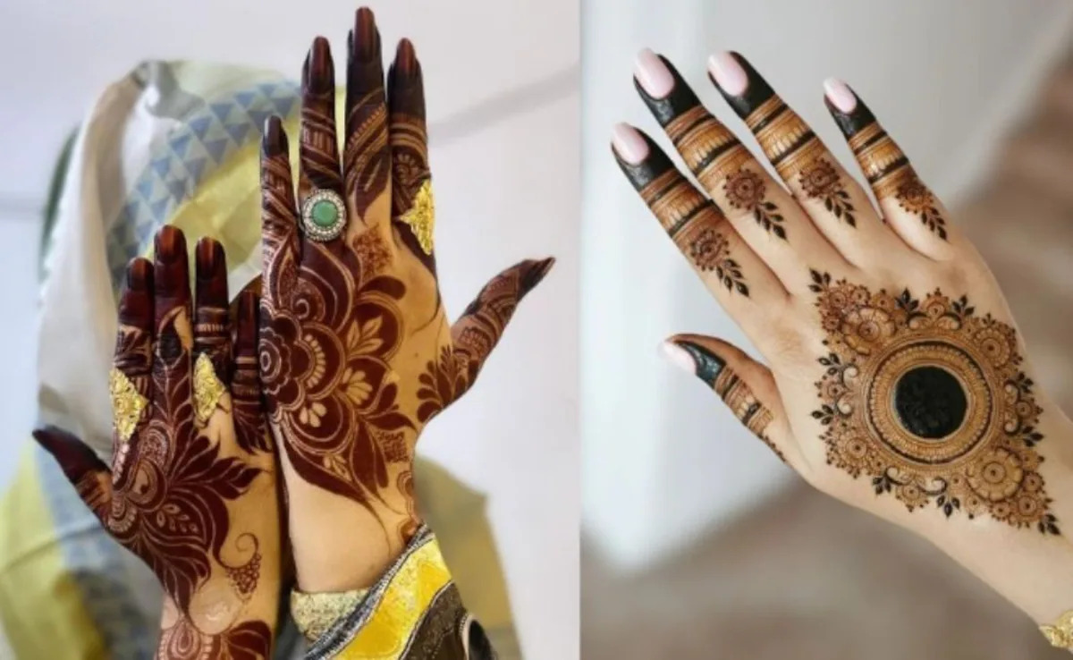 Minimal Mehndi Design