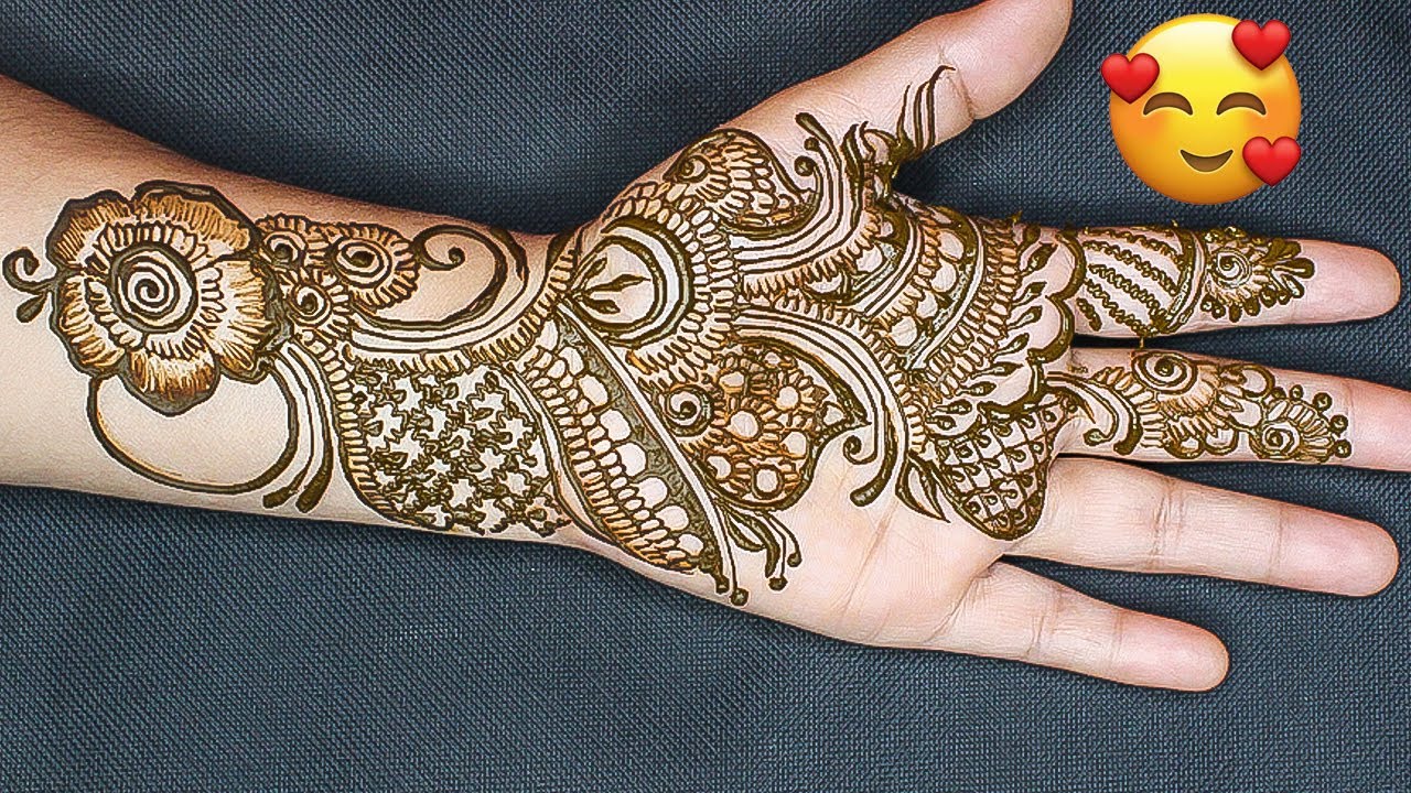Minimal Mehndi Design