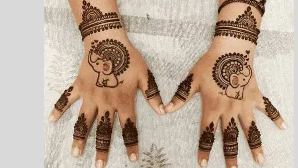Pakistani Mehndi Design for Eid