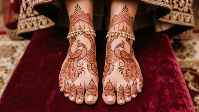 Peacock Mehndi Design 2026