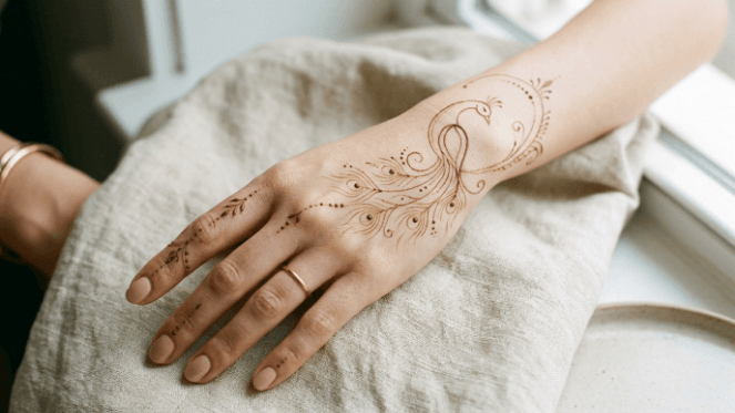 Peacock Mehndi Design 2026