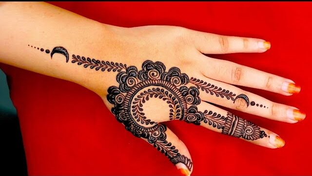 Quick 15-Minute Mehndi Design