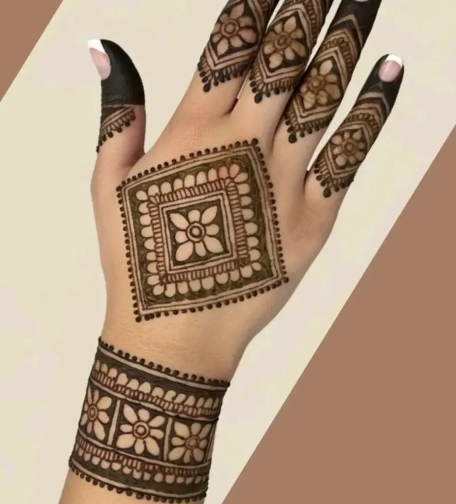 Simple Mehndi Design for Eid 2026