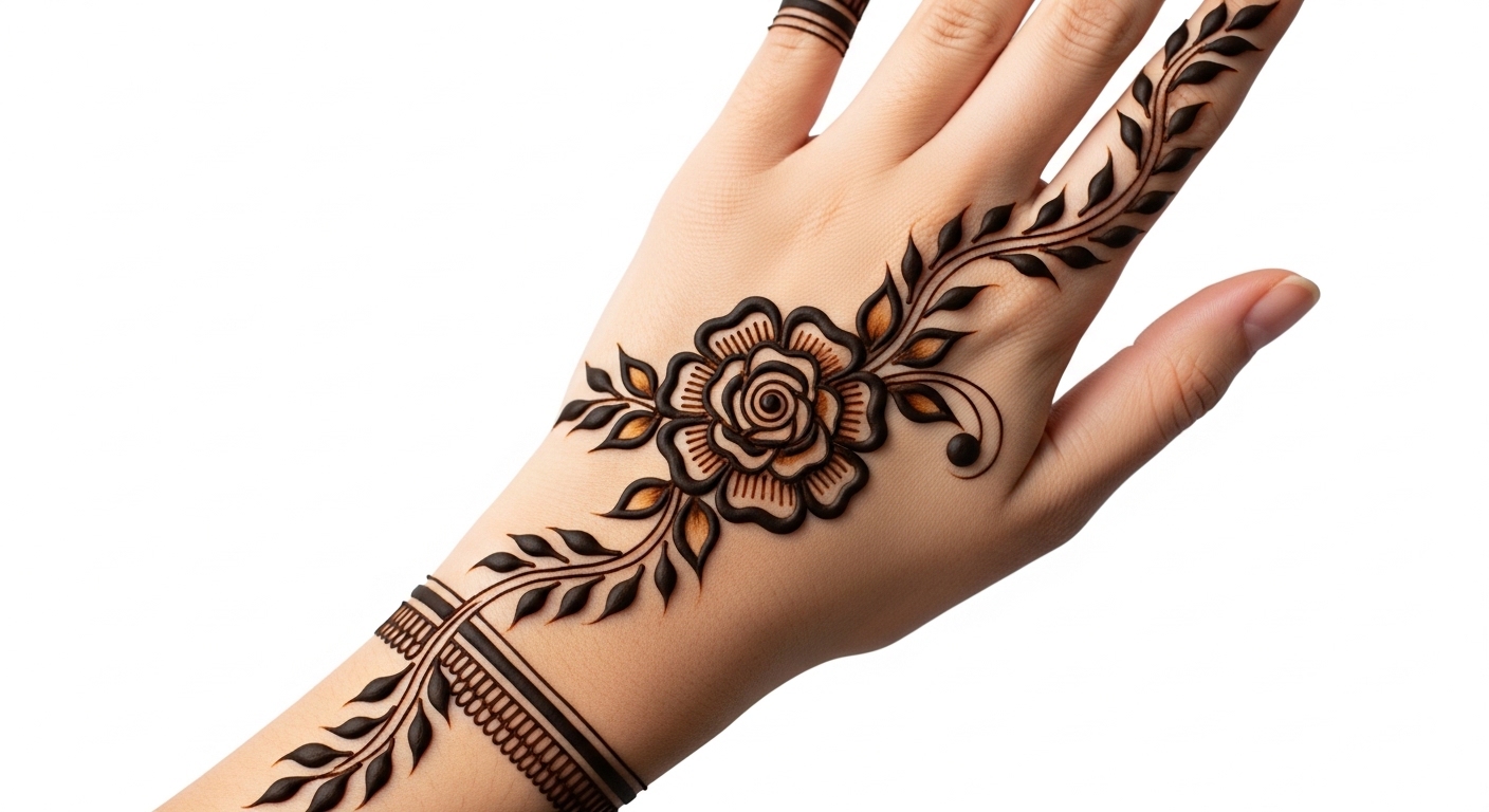 Simple Mehndi Design for Eid ul Adha 2026