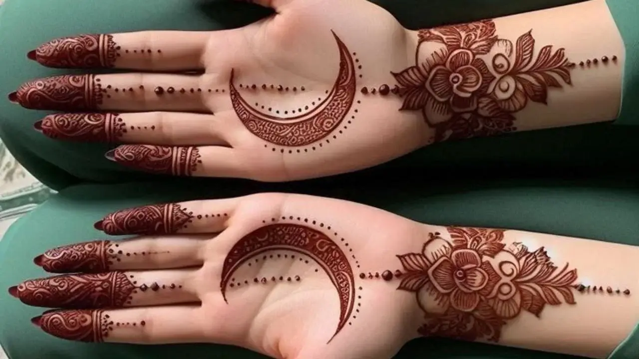 Simple Mehndi Design for Eid ul Fitr