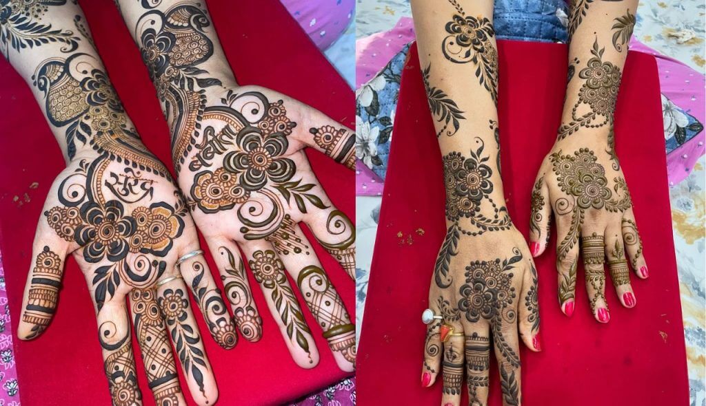 Simple Mehndi Design for Eid ul Fitr