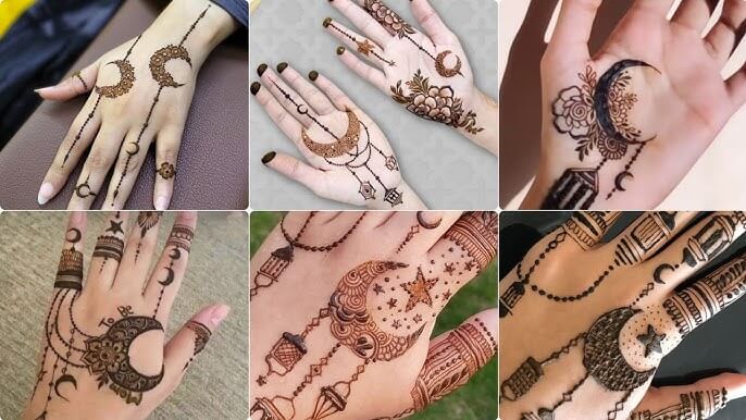 Simple Mehndi Design for Eid ul Fitr