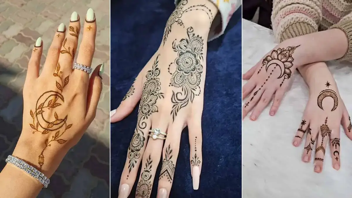 Simple Mehndi Design for Eid ul Fitr