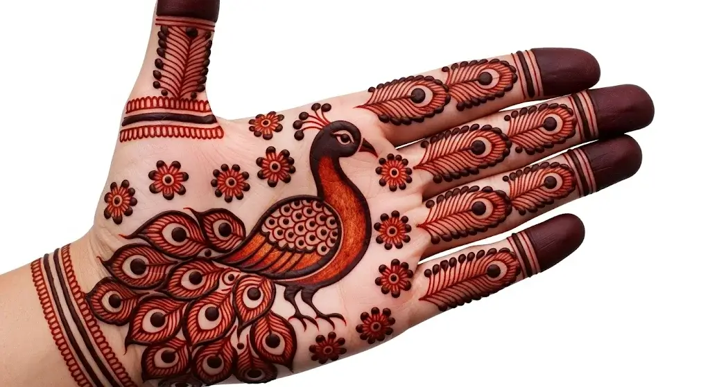 Simple Mehndi Design for Eid ul Fitr