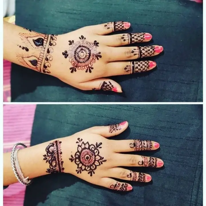 Simple Mehndi Design for Girls 2026