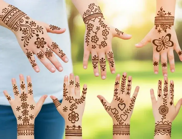 Simple Mehndi Design for Girls 2026