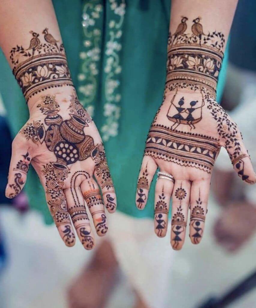 Simple Mehndi Design for Girls 2026