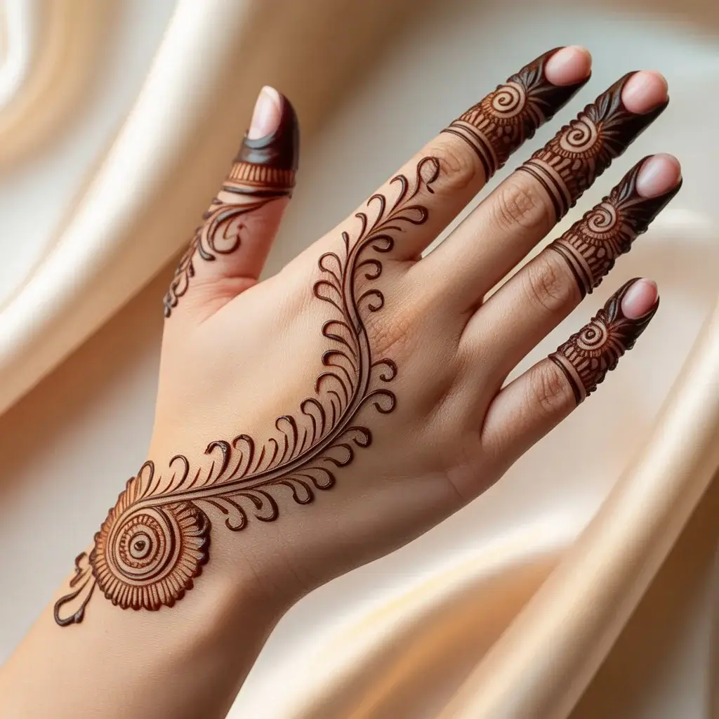 Stylish Mehndi Design 2026