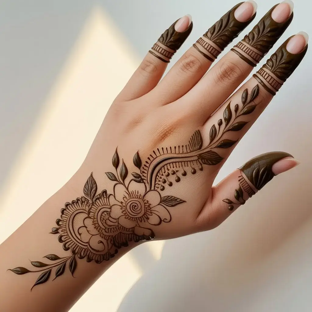 Stylish Mehndi Design 2026