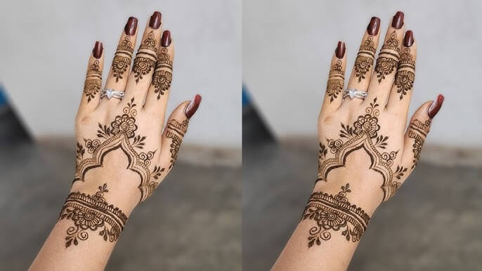 Stylish Mehndi Design 2026