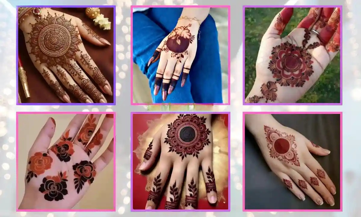 Tikki Mehndi Design