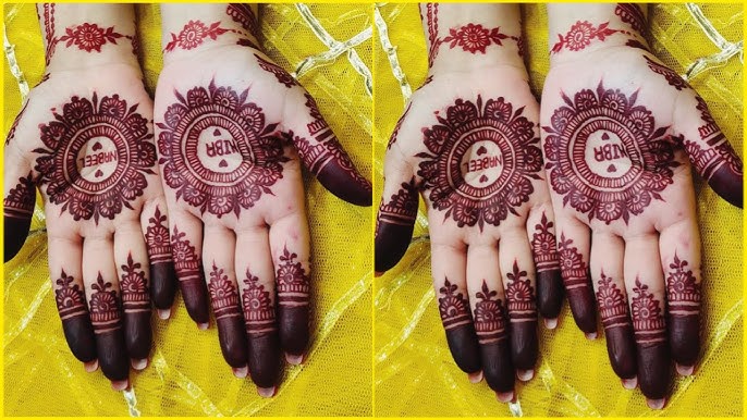 Tikki Mehndi Design