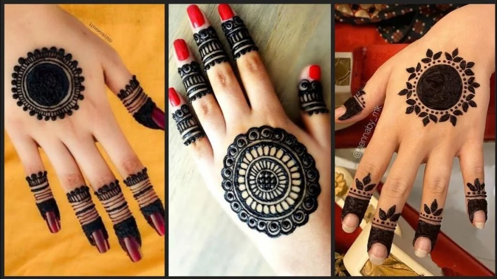 Tikki Mehndi Design