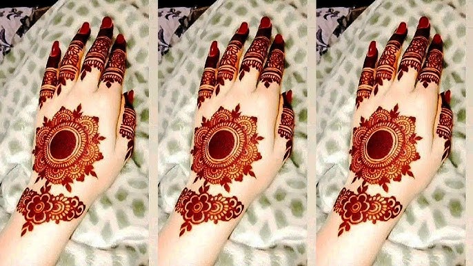 Tikki Mehndi Design