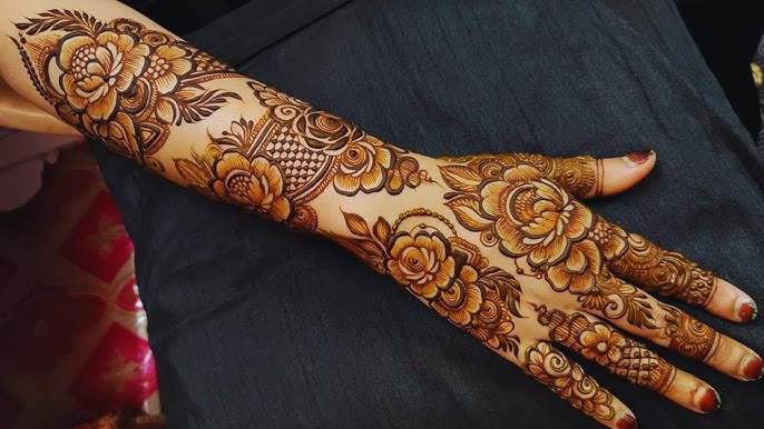Vine Mehndi Design