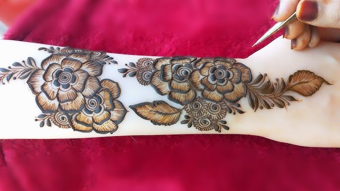 Vine Mehndi Design