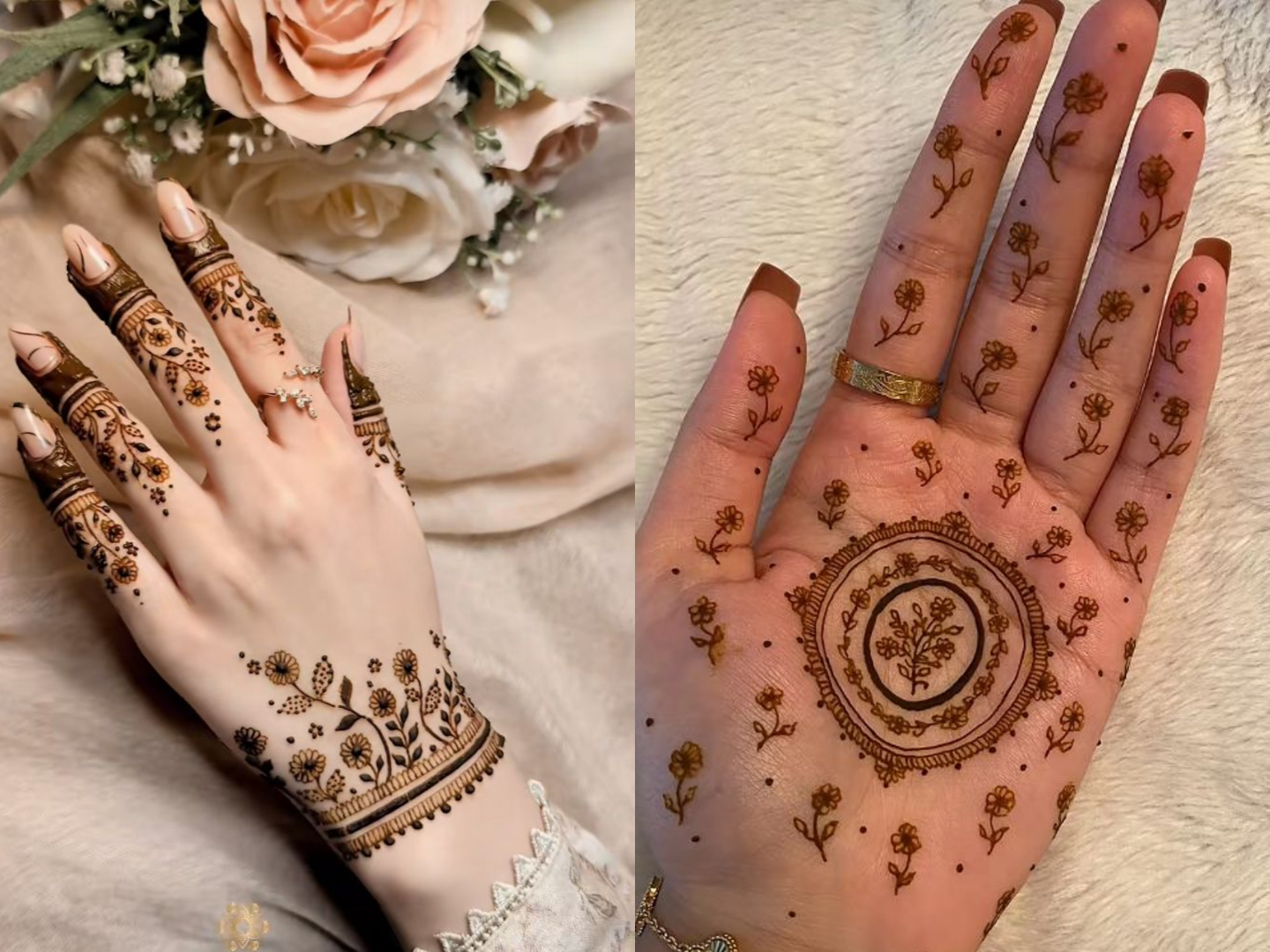 Vine Mehndi Design