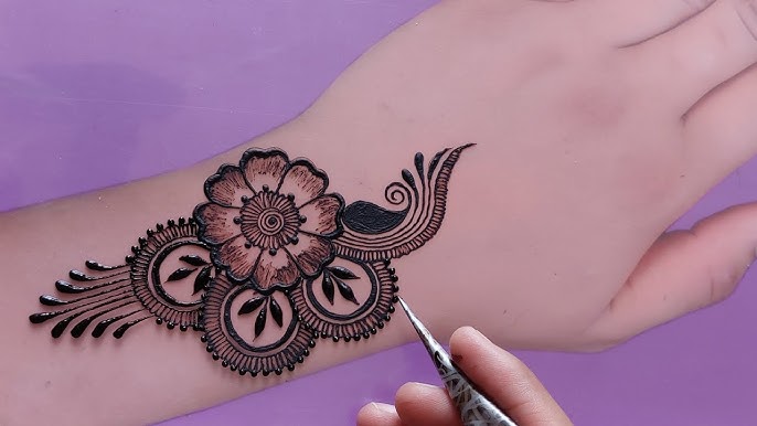 Vine Mehndi Design
