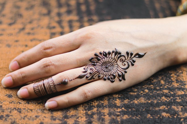 Vine Mehndi Design