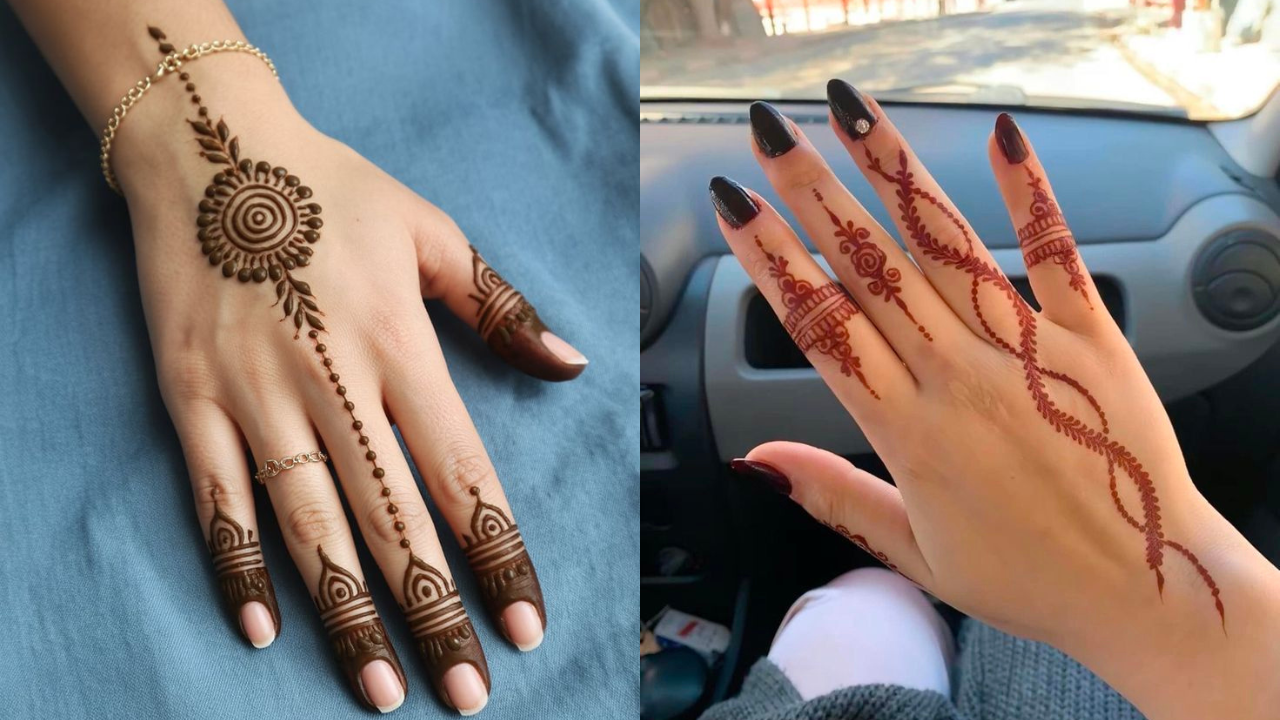 Vine Mehndi Design