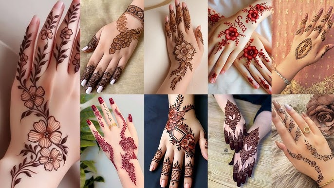 Vine Mehndi Design